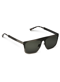 Alchemy Titanium Small<br>Brushed Silver / Green Lens